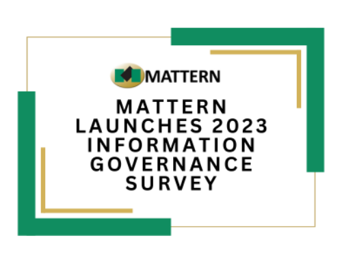 Mattern Launches 2023 Information Governance Survey